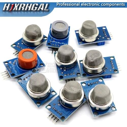 MQ-2 MQ-3 MQ-4 MQ-5 MQ-6 MQ-7 MQ-8 MQ-9 MQ-135 Detection Smoke methane liquefied Gas Sensor Module for Arduino Starter DIY Kit