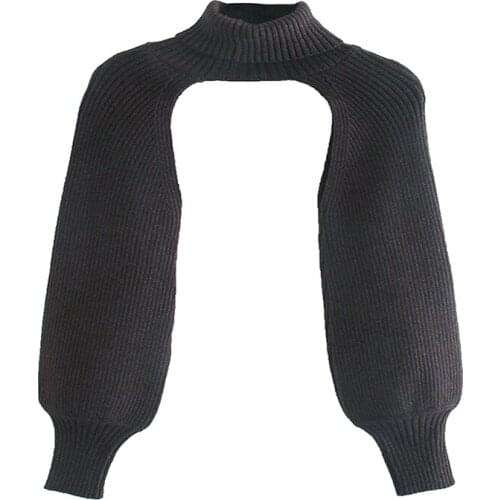 Neue Frauen Rollkragen Kragen langarm Stricken Pullover Femme Chic design Casual Pullover High Street Damen Tops