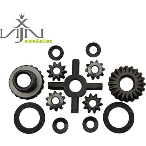 New Auto Spare Parts Complete Differential Repair Kits For ISUZU NPR Black Nodular Cast Iron 20CrMnTiH3 19T 3.2KG 2005-2013