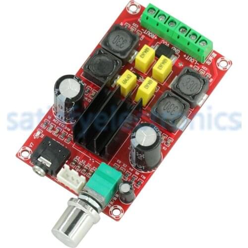 TPA3116D2 Digital Amplifier Board 2X50W Class D 12V 24V Dual Channel Stereo NEW
