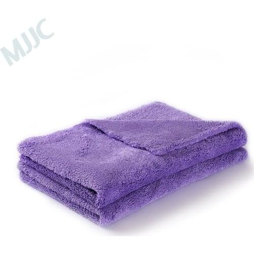 MJJC 40X40CM Edgeless Plush Microfiber Towel Ultra Absorbancy Car Wash Cloth Pad Microfiber Drying Towel Car Waxing Polishing