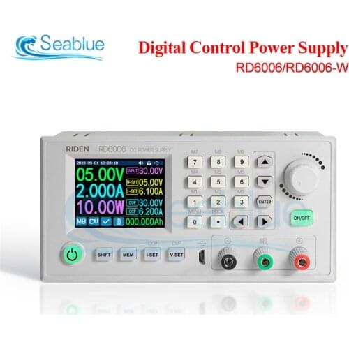 RD6006 RD6006P RD6006W USB WiFi DC-DC Voltage Current Step-down Power Supply Module Buck Adjustable Converter Multimeter 60V 6A