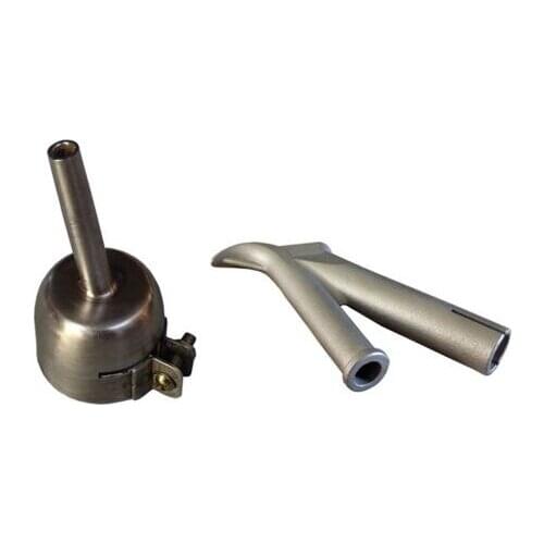 Speed nozzles and round welding tips for and OEM hot air welders