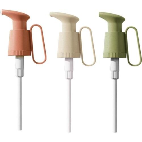 Syrup Bottle Nozzle Pressure Oil Sprayer Household Pumps Push-type Kitchen Portable Tools Bottles Stopper Oyster Sauce Dispenser