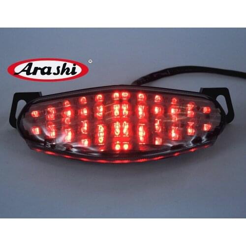 Arashi For KAWASAKI 09-10 Ninja 650R ER-6 Motorcycle Turn Signal Tail Lights LED Brake Lamps