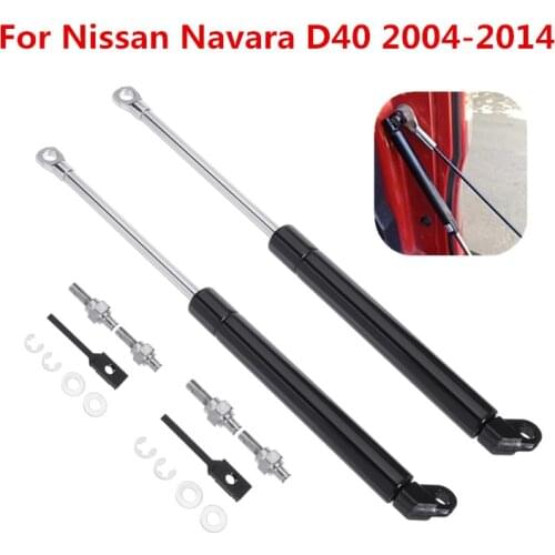 1Pcs/2Pcs Car Rear Liftgate Tailgate Slow Down Trunk Gas Spring Shock Strut Lift Support Bar Rod For Nissan D40 Navara 2004-2014