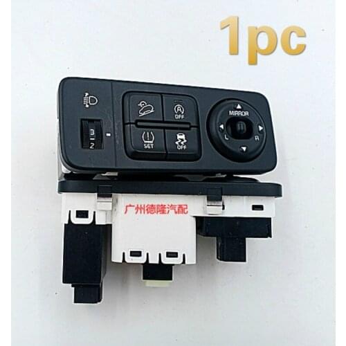 1pc for KIA Kx1 Reversing Rearview Mirror Folding Headlamp Switch Wing