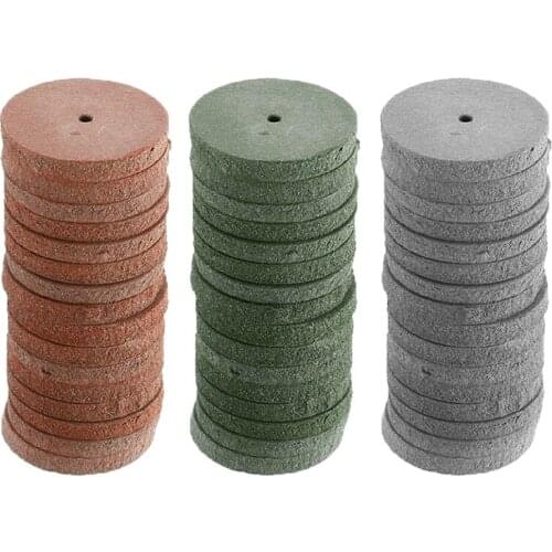 100pcs Dental Wheel Rubber Dental Polishing Wheel Grinding And Polishing Burs Coarse Dental Laboratory Material Tool Fashion