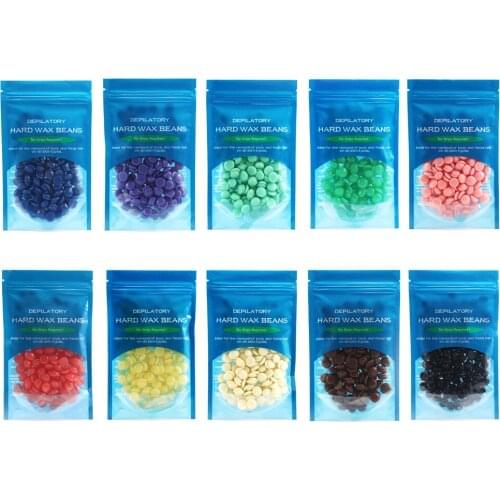 250g Hot Film Hard Wax Beans Hair Removal Bikini Depilatory Beads for Legs Underarms Bikini Eyebrow Face Body
