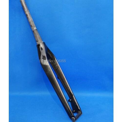 3K Carbon Glossy 29ER MTB Mountain Bike Fork For 29" Wheel Bicycle Fork 1 1/8" ~ 1 1/2"