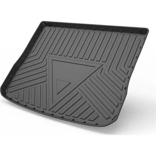 MUCHKEY Car Rear Trunk Mat For Volkswagen Tiguan Golf CC Jetta Touareg Atlas