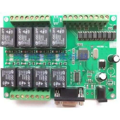 Free Shipping! 1pc erial IO controller card / Control Module / VB control card / computer serial port control relay board