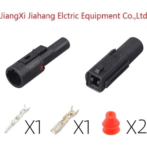Free shipping 200sets DJ7013Y-2.3-11/21 1Pin AMP Car Electrical Wire Connectors for VW,BMW,Audi,Toyota,NISSAN