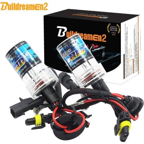 Buildreamen2 55W 12V HID Xenon Bulb Lamp H1 H3 H7 H8 H9 H11 9005 HB3 9006 HB4 880 881 3000K-12000K For Car headlight Fog Light