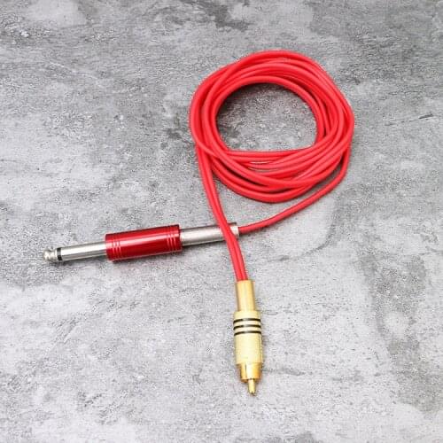 Economical Tattoo Machine RCA Cord Tattoo Clip Cord