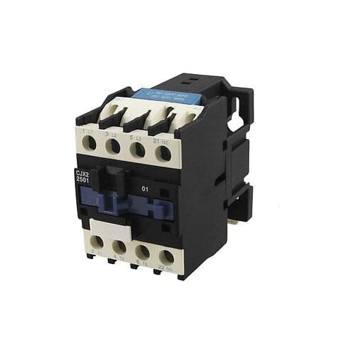 CJX2-2501 AC Contactor 25A 3 Phase 3-Pole NC 380V 50/60Hz Coil