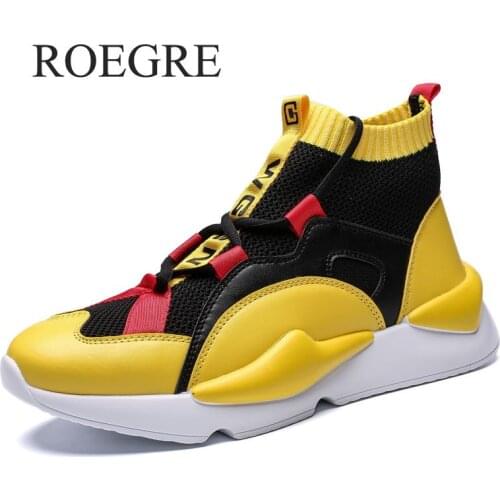 Mens Autumn & Winter Sneakers High Top Brand Shoes Casual Shoes Men Casual Men Shoe Fashion Products Mens Shoes Casual Zapatos