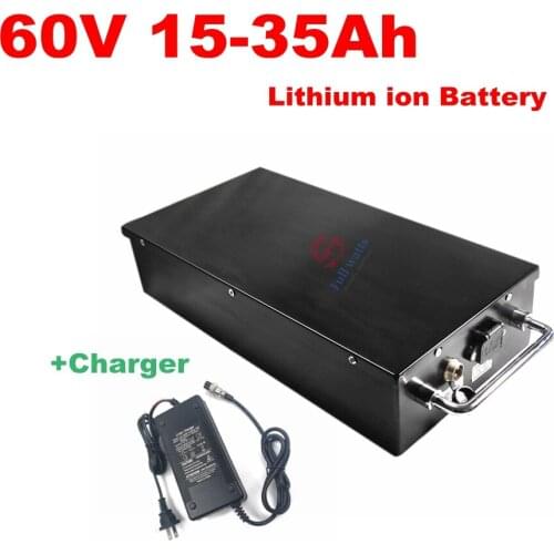60V 20Ah 25Ah 30Ah 12Ah 15Ah 18Ah Lithium ion battery li ion BMS for X7 X8 X9 X20harley citycoco scooter bicycle +charger