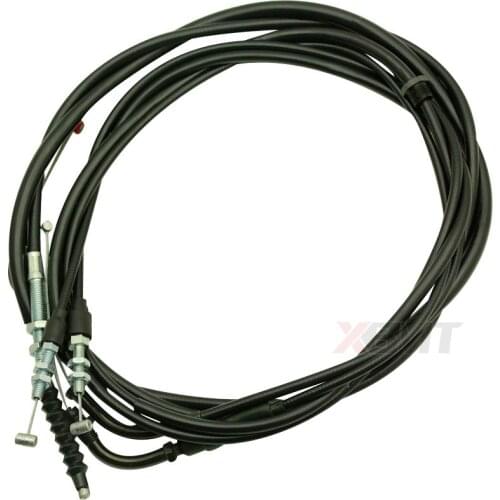 Motorcycle Modified Lengthen Extended Throttle Cable Wire Clutch Cable For Honda Shadow VT400 Steed VLX400 VLX600 Magna VF250