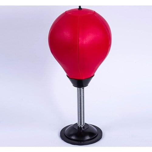 Desktop boxing ball big sucker boxing speed ball inflatable punching bag vertical punching bag decompression ball