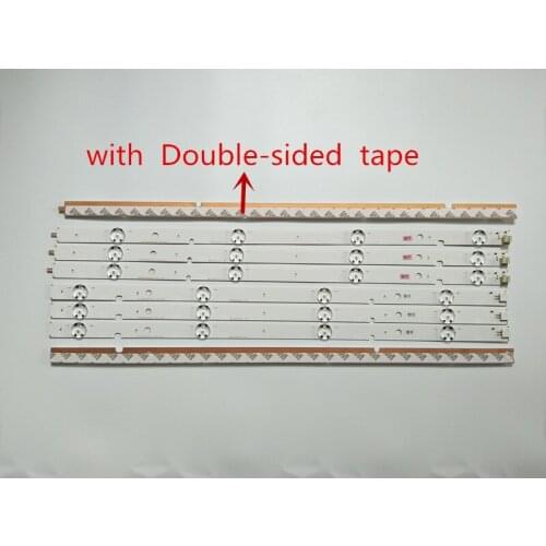 New 40 PCS=5set LED backlight strip for 47L6353DB SVT470A53_REV05_R SVT470A53_REV05_L
