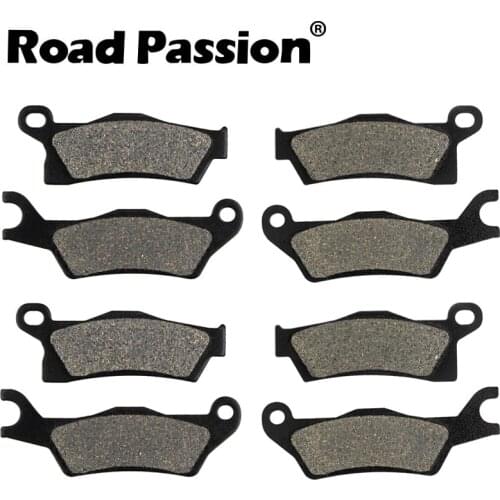 Road Passion Motorcycle Front and Rear Brake Pads for Can AM Renegade 500 800 800R 1000 STD EFI XXC 2012 2013 2014 2015 2016