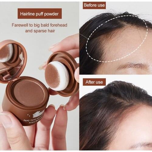 Hairline Powder 4g Forehead Hairline Shadow Powder Makeup Hair Concealer WaterProof Natural Cover Unisex Hair Loss Product