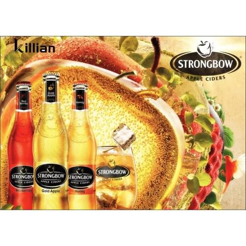 Retro Metal Painting Beer Advertising Metal Plate Apple Cider Vinegar Fashion Metal Plaque Bar Club Wall Artist Home Decoration