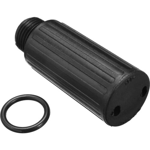 Small Compressor Breather Replacement Oil Cap Air Pump Accessories With Gasket Seal Plastic Thread 1.50mm X M15