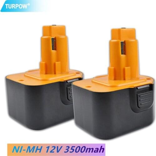 Turpow 3500mAh 12V DC9071 For Dewalt DW9072 DW9071 DC9071 DE9037 DE9071 DE9072 DE9074 DE9075 152250-27 Rechargeable Battery