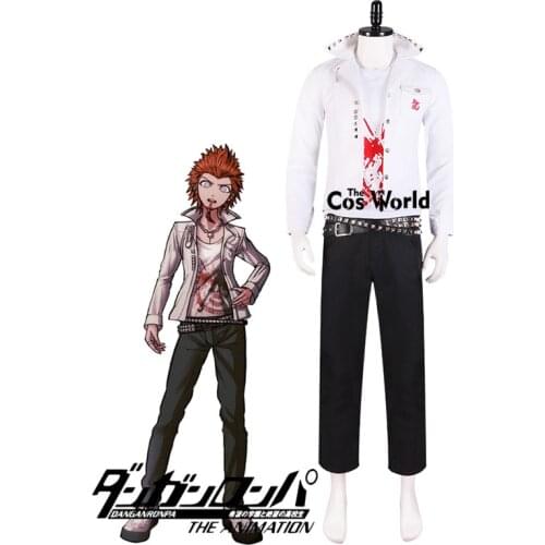 Danganronpa: Trigger Happy Havoc Kuwata Leon Kuwata Reon Uniform Outfit Anime Games Cosplay Costumes