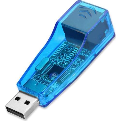 RJ45 Ethernet Network LAN to USB Card Adapter for Windows 10 8 7 Vista XP