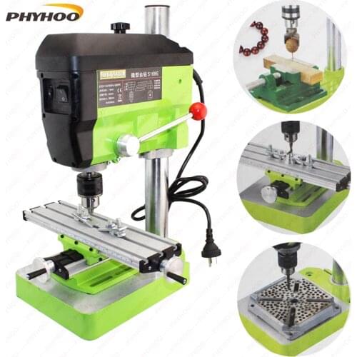 220V High Quality Mini Grinder DIY Electric Hand Drill Machine Accessories Variable Speed Drill Press,Pearl Drilling Machine