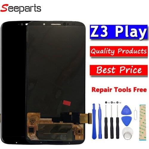 6.01"For Motorola Moto Z3 Play LCD Display Touch Screen Digitizer Assembly Replacement For Moto Z3 Play XT1929 XT-1929 LCD
