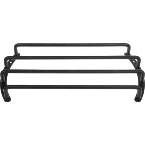 1PC Subwoofer Speaker Grille Cover Bar Grille 4 Levers 10" 12" Black Metal Rounded Edges Car Home Speakers