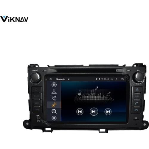 Car radio 2 din Android multimedia player for TOYOTA Sienna XL30 2013+ car stereo autoradio auto audio GPS navigation