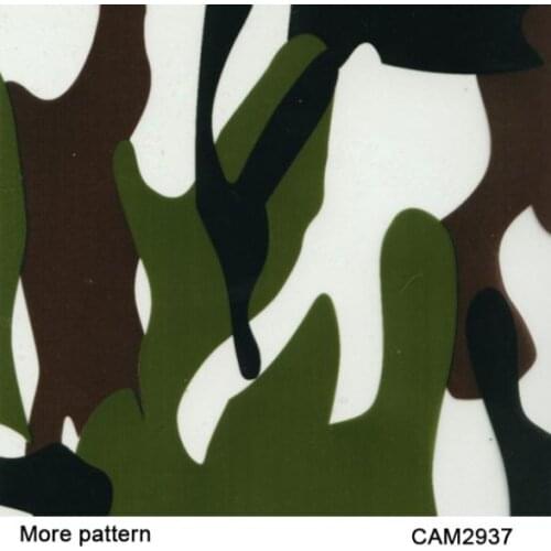 CA035 Printing Materials 50 square Width 1m camouflages cubic transfer printing film