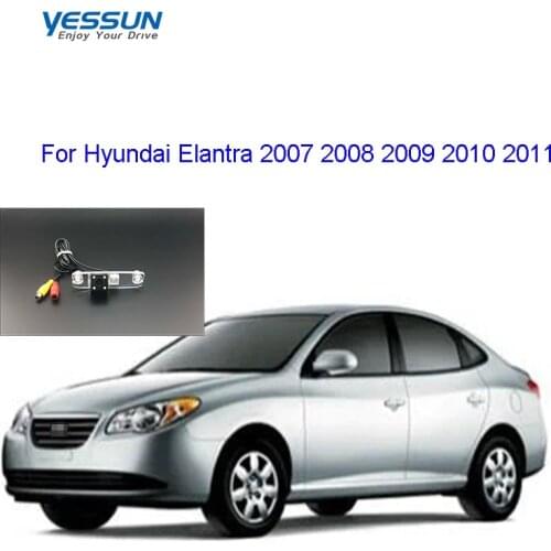 Yessun rear view camera for Hyundai Elantra 2007 2008 2009 2010 2011 CCD rear camera/ license plate camera/Reverse Camera