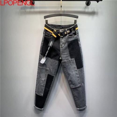 Женские зауженные джинсы LPOPENGL China At AliExpress