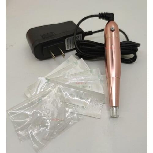 Microblading Tattoo Eyebrow Pen Kits Dermografo Permanent Makeup Tattoo Machine Swiss Motor Tattoo Gun PMU Machines With Needles