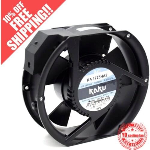 NEW FOR KAKU KA1725HA2 1751 220V 17CM metal Tolerate high temperatures waterproof Ball bearing cooling fan