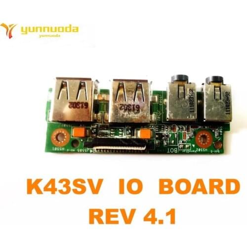 Original for ASUS K43SV USB board Audio board K43SV IO BOARD REV 4.1 tested good free shipping