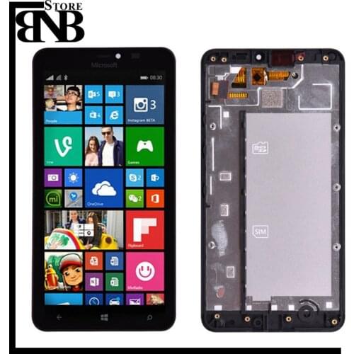 Original For Microsoft Nokia Lumia 640xl 640 xl LCD Display Touch Screen Digitizer Assembly with frame for lumia 640 LCD screen