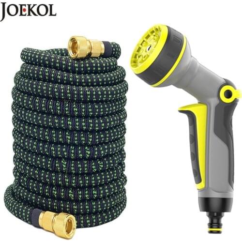 New Arrivals Expandable Garden Hose Magic Water Hose Flexible Garden Watering Hose Car Washing Pipe With High Quality Spray Gun