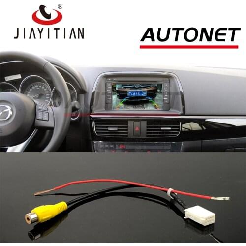 JIAYITIAN Connection Cable for Mazda CX-5 CX 5 CX5 RAC Adapter Cable Reversing Camera/Original screen transit Cable