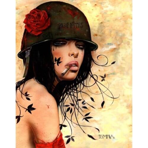 High quality Oil painting Canvas Reproductions Last Rites t by Brian M.Viveros Painting hand painted
