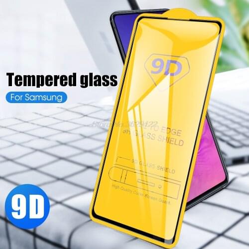 9D Full Curved Tempered Glass For Samsung Galaxy S10 Lite S10E Note 10 Lite 10Lite 10E G770F N770F Screen Protector Cover Glass