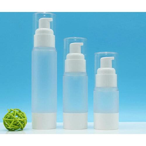 30ML frosted plastic airless bottle for lotion/emulsion/serum/liquid foundation/whitening essence skin care cosmetic packing