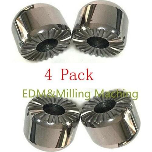 4pcs CNC Wire Cut EDM Machines Parts Upper & Lower Power Feed M009 20*25mm For CNC DWC-HA SZ SX CX FX QA RA FA Service