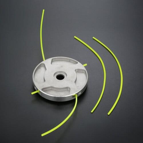 Aluminium Trimmer Head For Grass Cutter Grass Trimmer Cutter 26cc 33cc 43cc 52cc Garden Power Tools